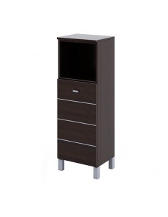 Organizador de baño mueble armario de colgar Schneider piano blanco  texturado 40x31x100 cm