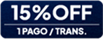 15% de descuento